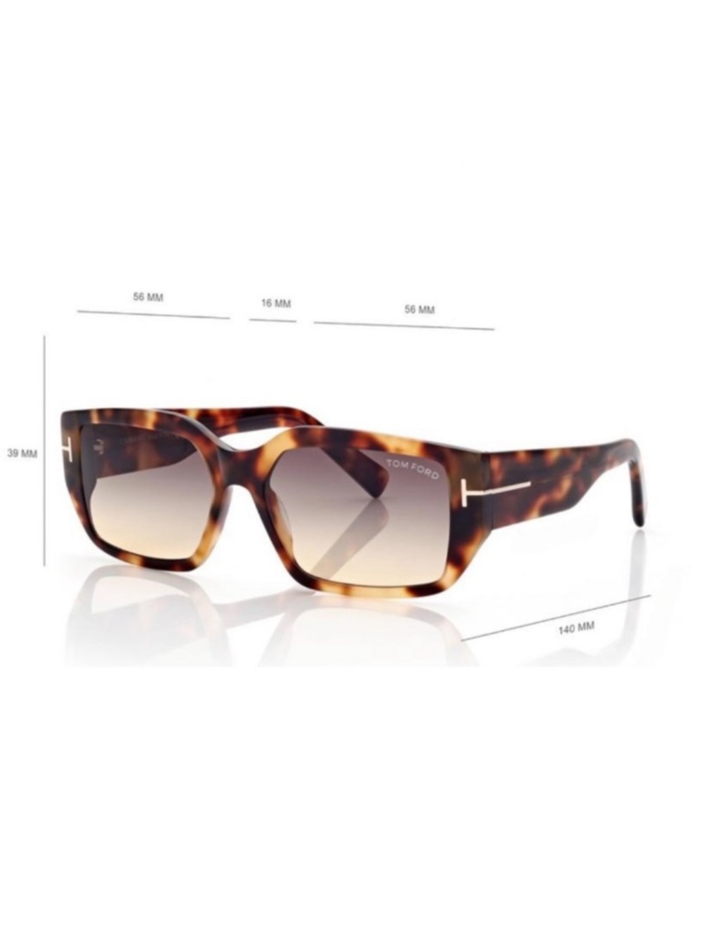 Tom Ford Sunglasses, New 240 - Picture 7 of 8